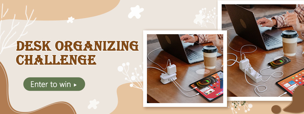 NTONPOWER Desk Organizing Challenge Event