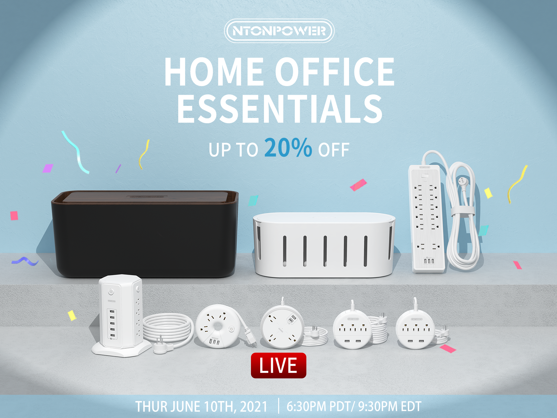 NTONPOWER FIRST AMAZON LIVESTREAM SHOW IS COMING!