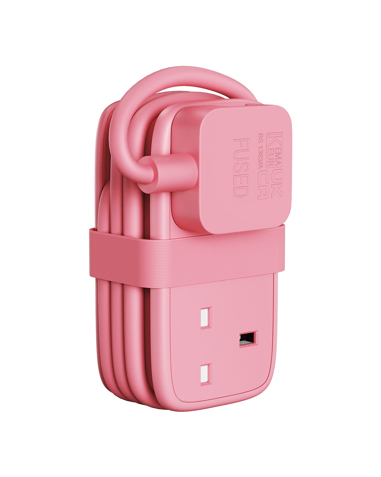 NTONPOWER UK Travel Power Strip 2 Outlets 2 USB-A 1 USB-C Travel & Hotel