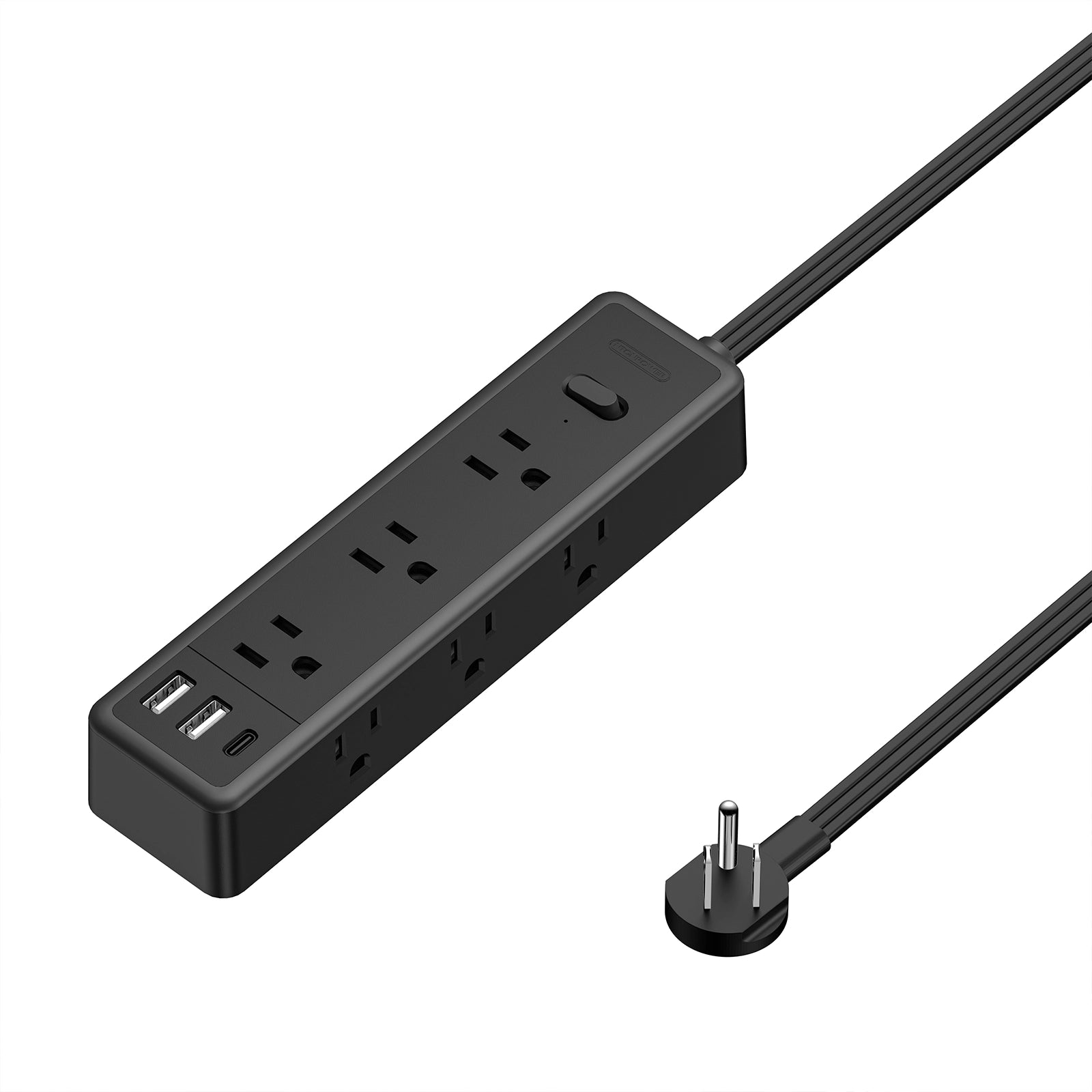Ntonpower New Power Strip 9 Outlets 2 USB-A 1 USB-C Travel Home Dorm