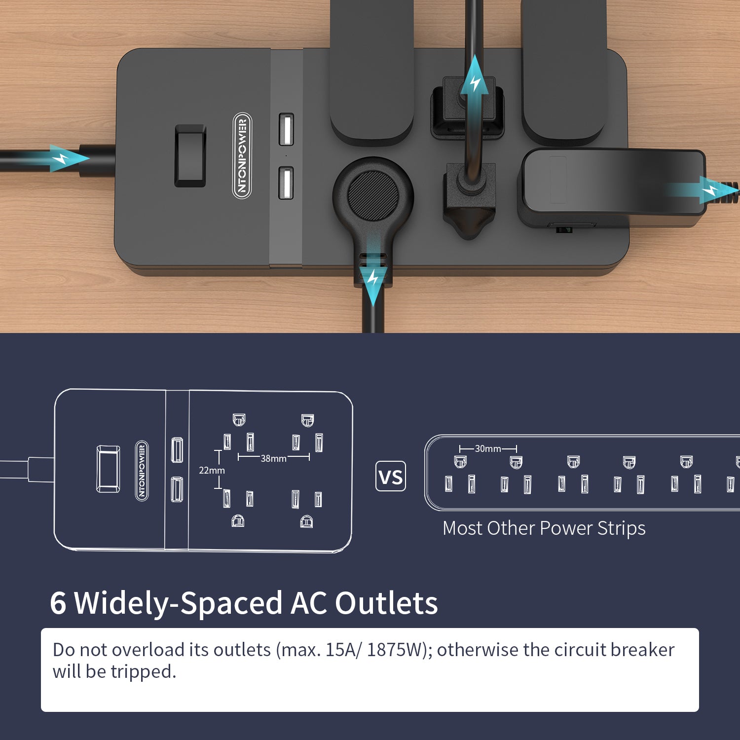 surge protector power strip