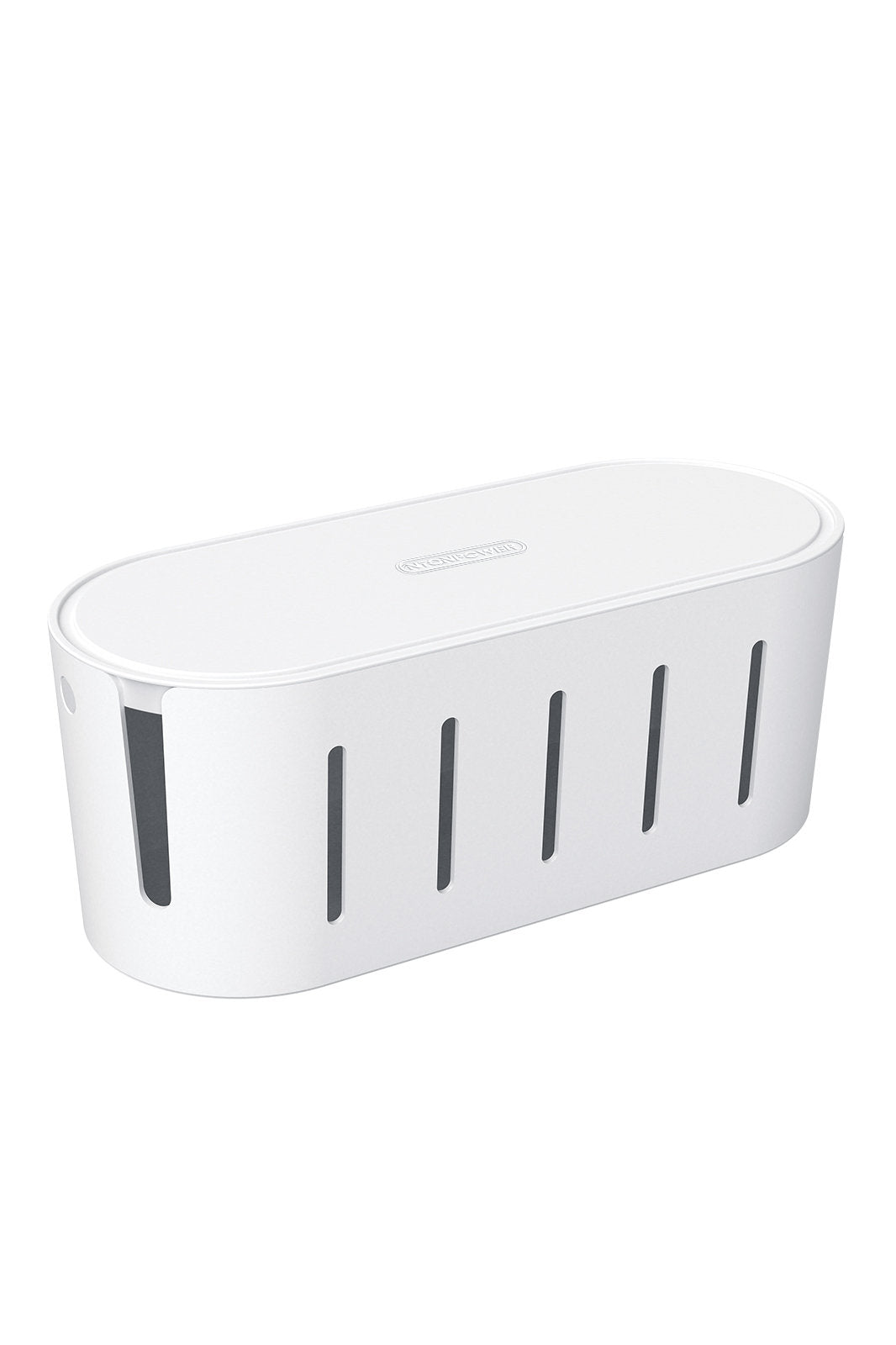 Ntonpower Cable Organizer Box Wall Mountable with Lock Lid