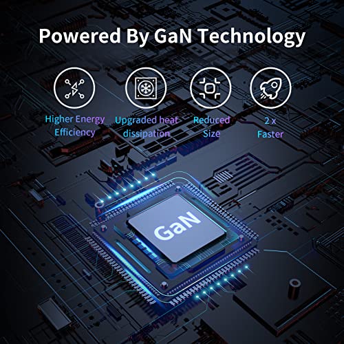 Ntonpower Pocket Power Strip GAN Tech 45W USB C 4 Ausgänge und 2 USB