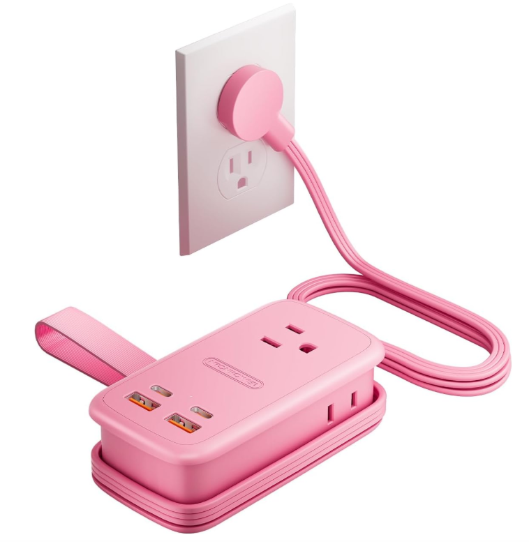 NTONPOWER GAN Ultra 65W USB  Power Strip, 3 Outlets 2 USB-A 2 USB-C